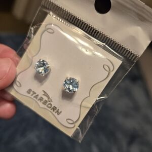 Blue Topaz Earrings